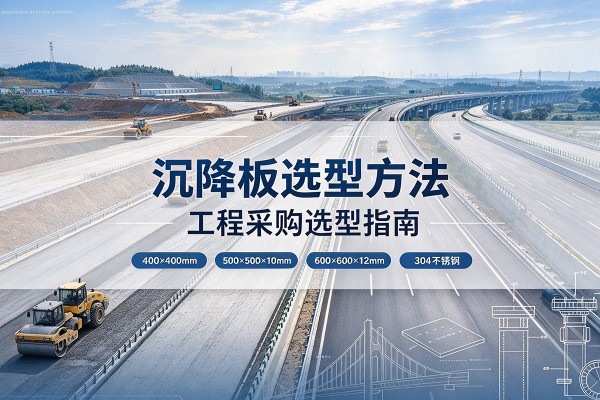 和龙沉降板选择方法