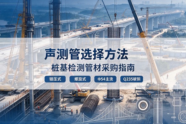 和龙声测管选型标准