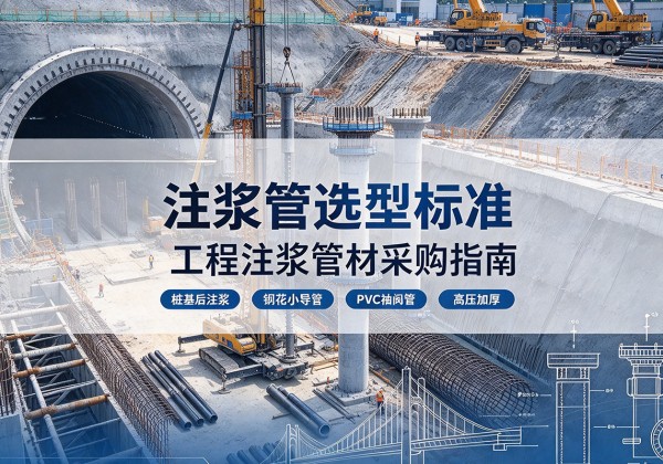 和龙注浆管选型标准
